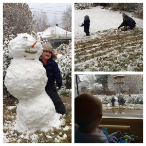 First Snow of 2014!