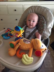 First time in the highchair